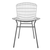 Manhattan Comfort Madeline Chair, Charcoal Grey and Black 197AMC7